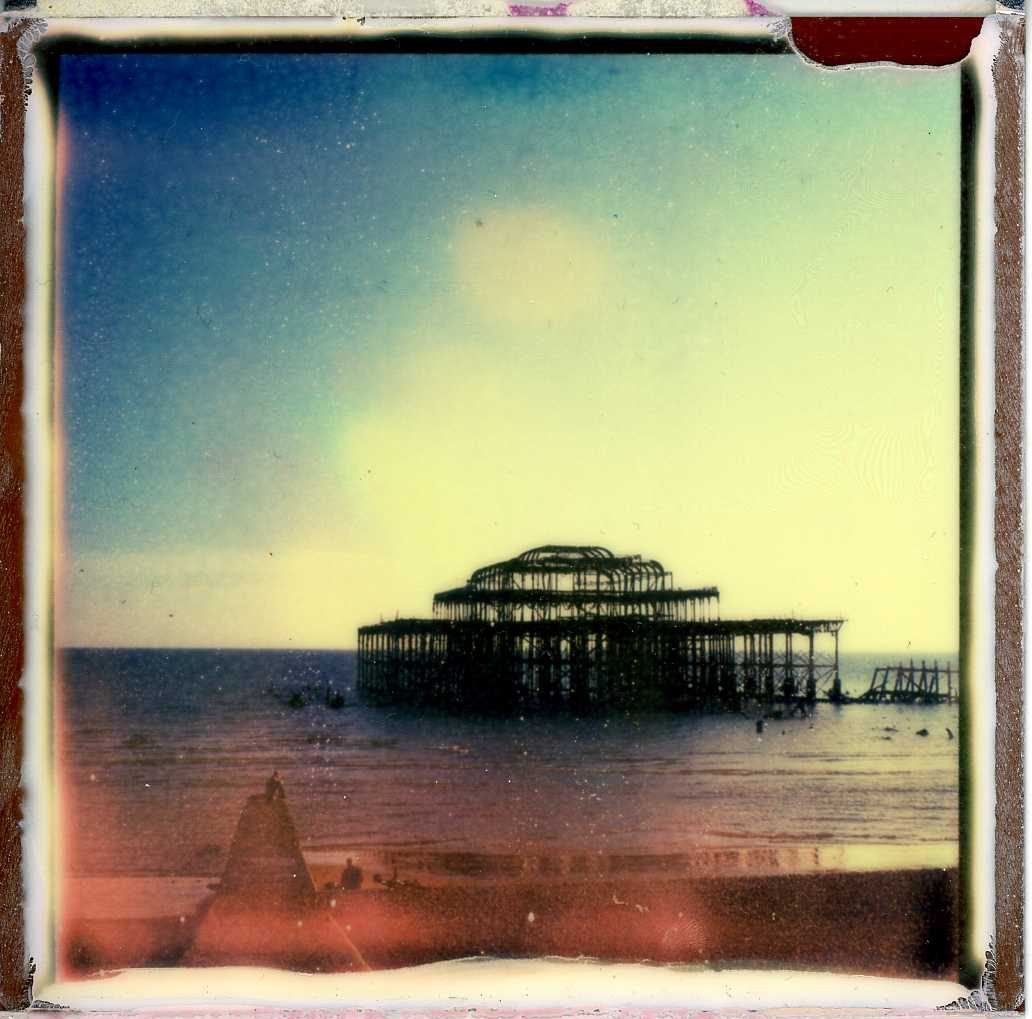 Sunset over Brighton Beach