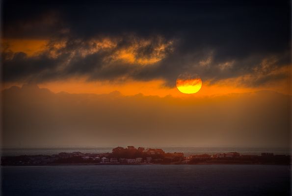 Sunset over Buffelsbay