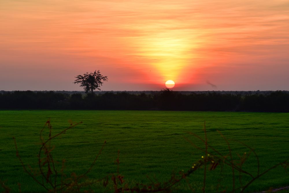 Sunset over Cambodia II