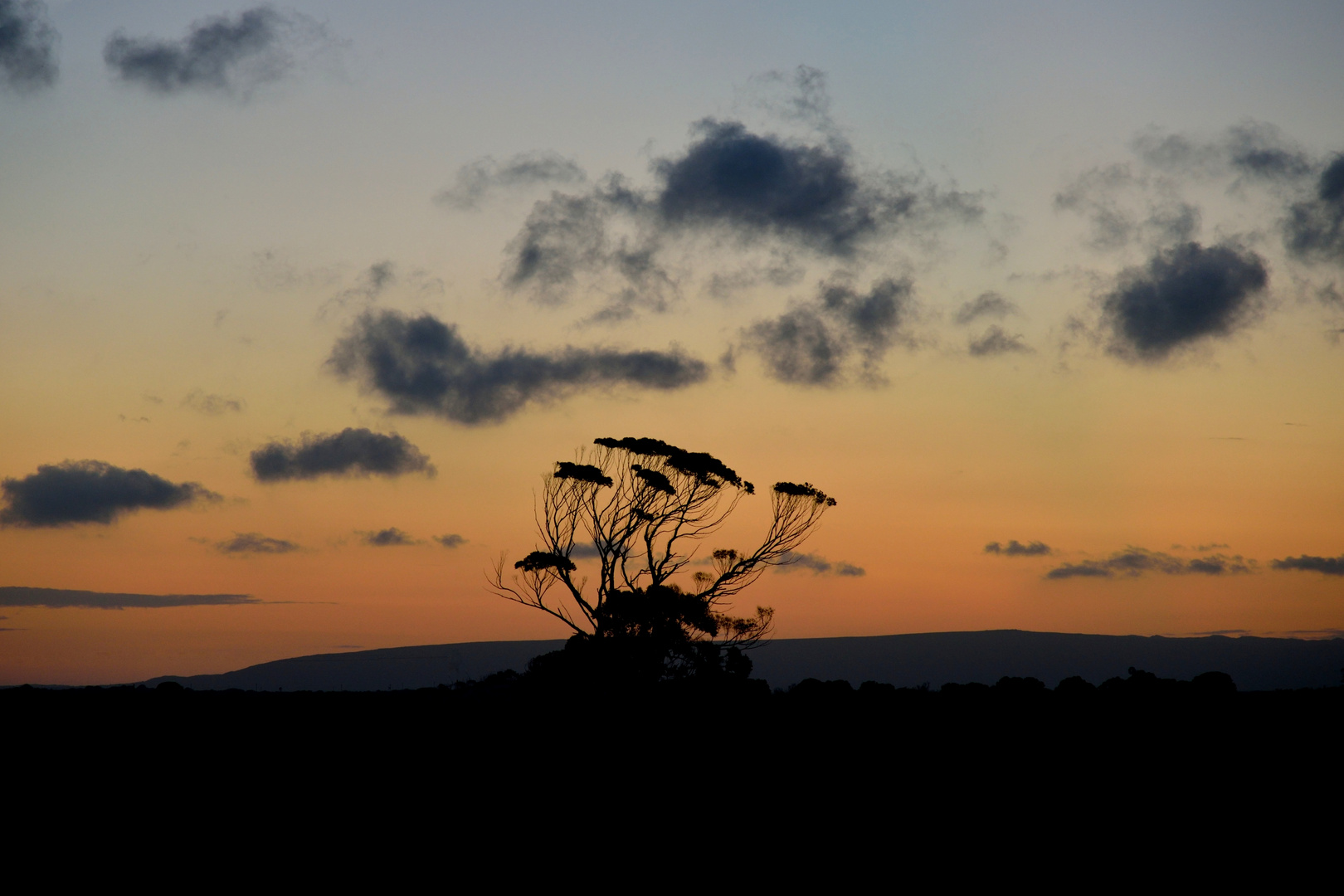 Sunset over Cape Agulhas