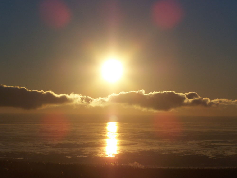 Sunset over Cook Inlet