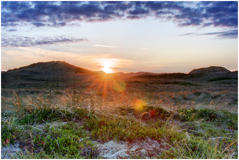 Sunset over DK II (Hvide Sande)