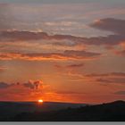 Sunset over eskdale North Yorkshire