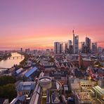 Sunset over Frankfurt