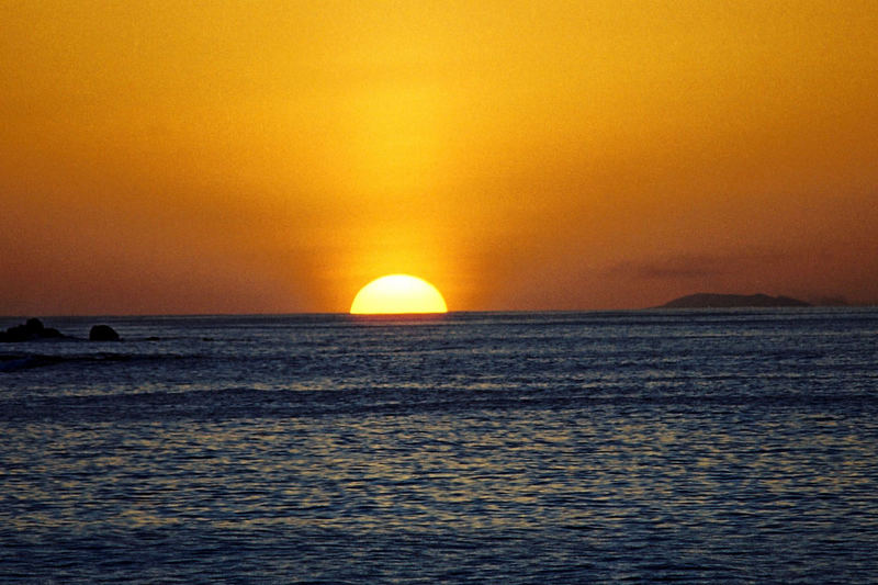 SUNSET OVER GRACIOSA