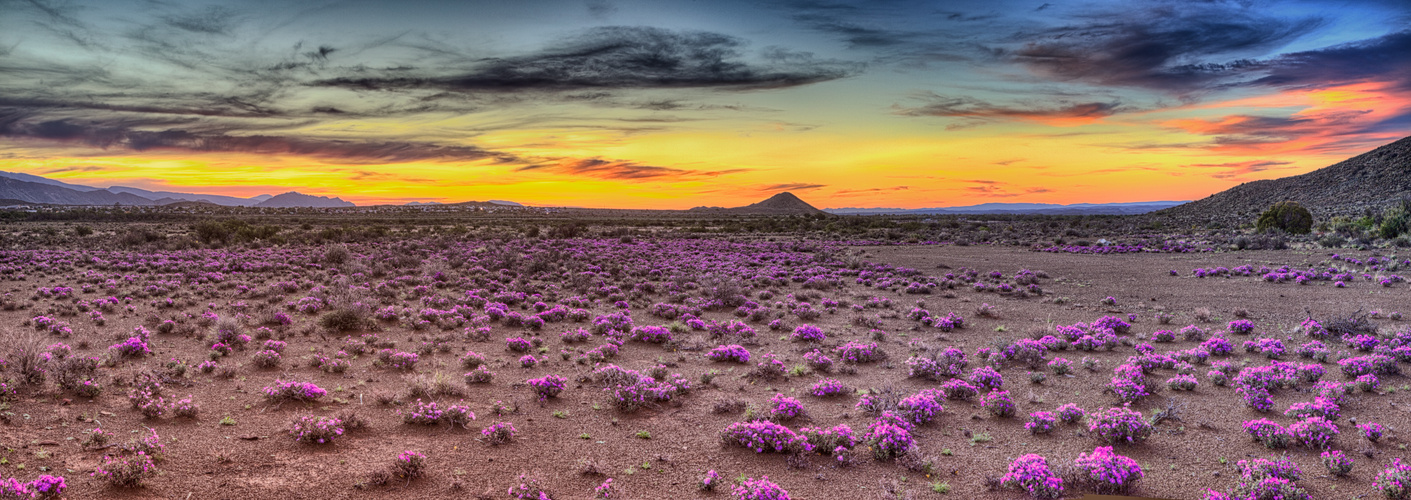 Sunset over Great Karoo