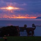 sunset over hastings