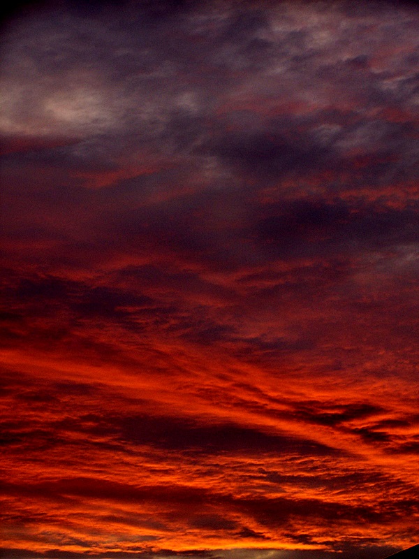 sunset over Inverness (Scotland) 18/10/2007 7.47