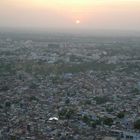 Sunset over Jaipur