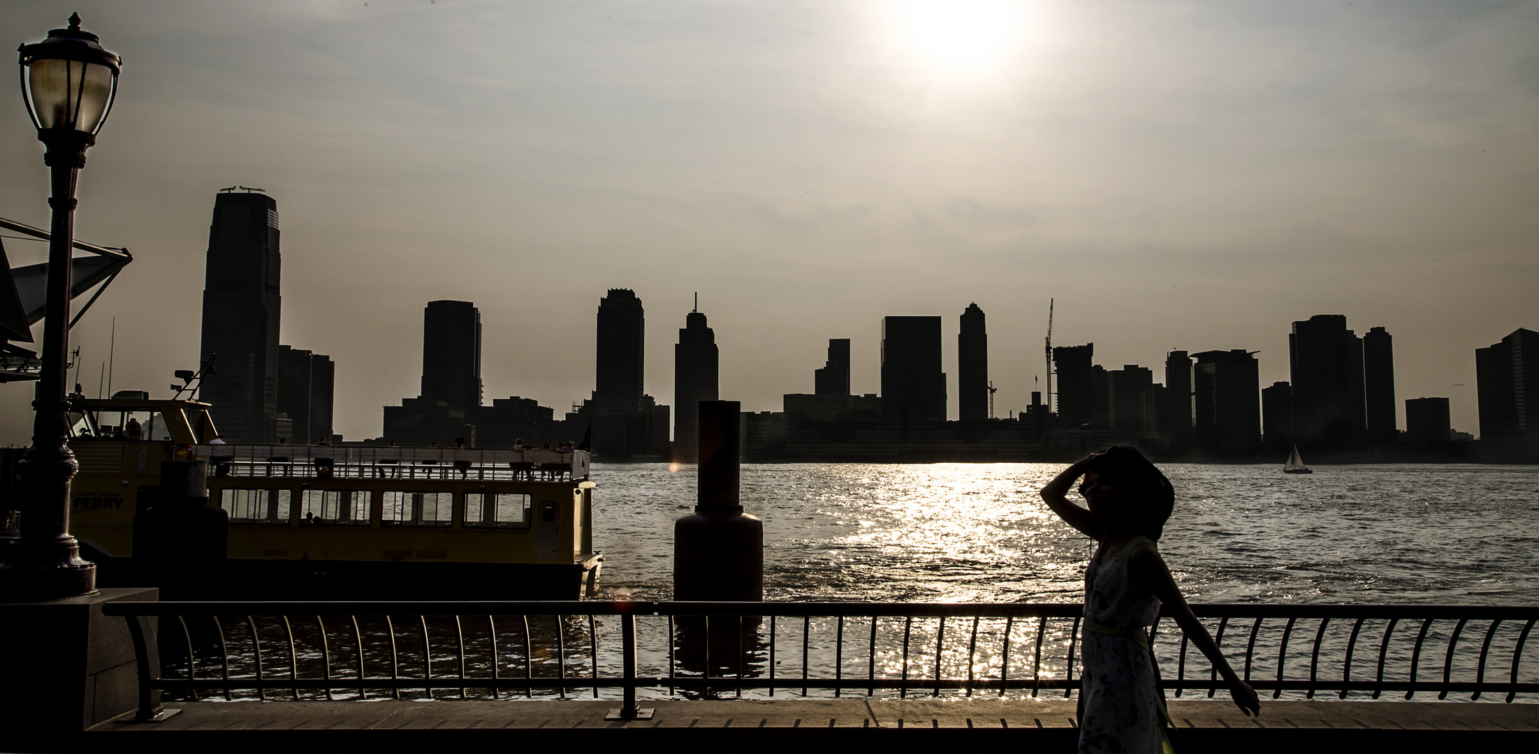 Sunset over Jersey City