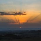 Sunset over Jordan