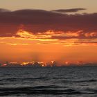 Sunset over Jurmala beach - Latvia