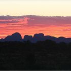 Sunset over Kata Tjuta (The Olgas)