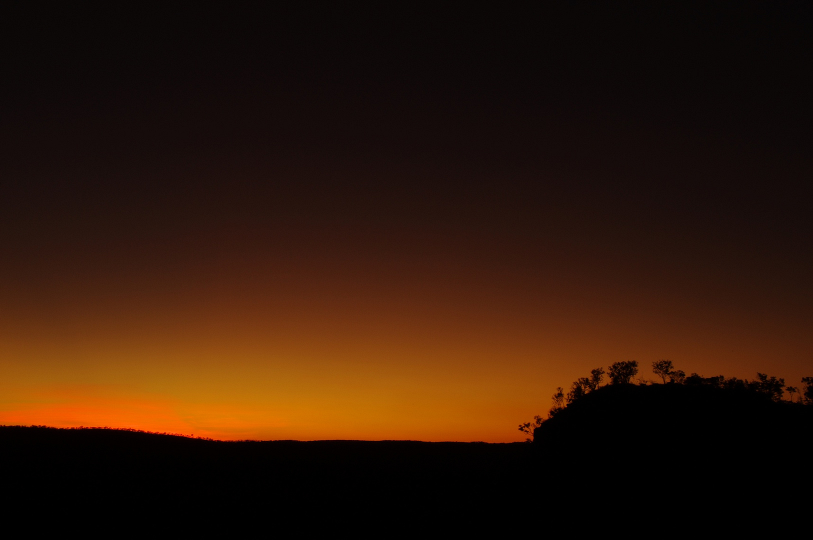 Sunset over Katherine Gorge