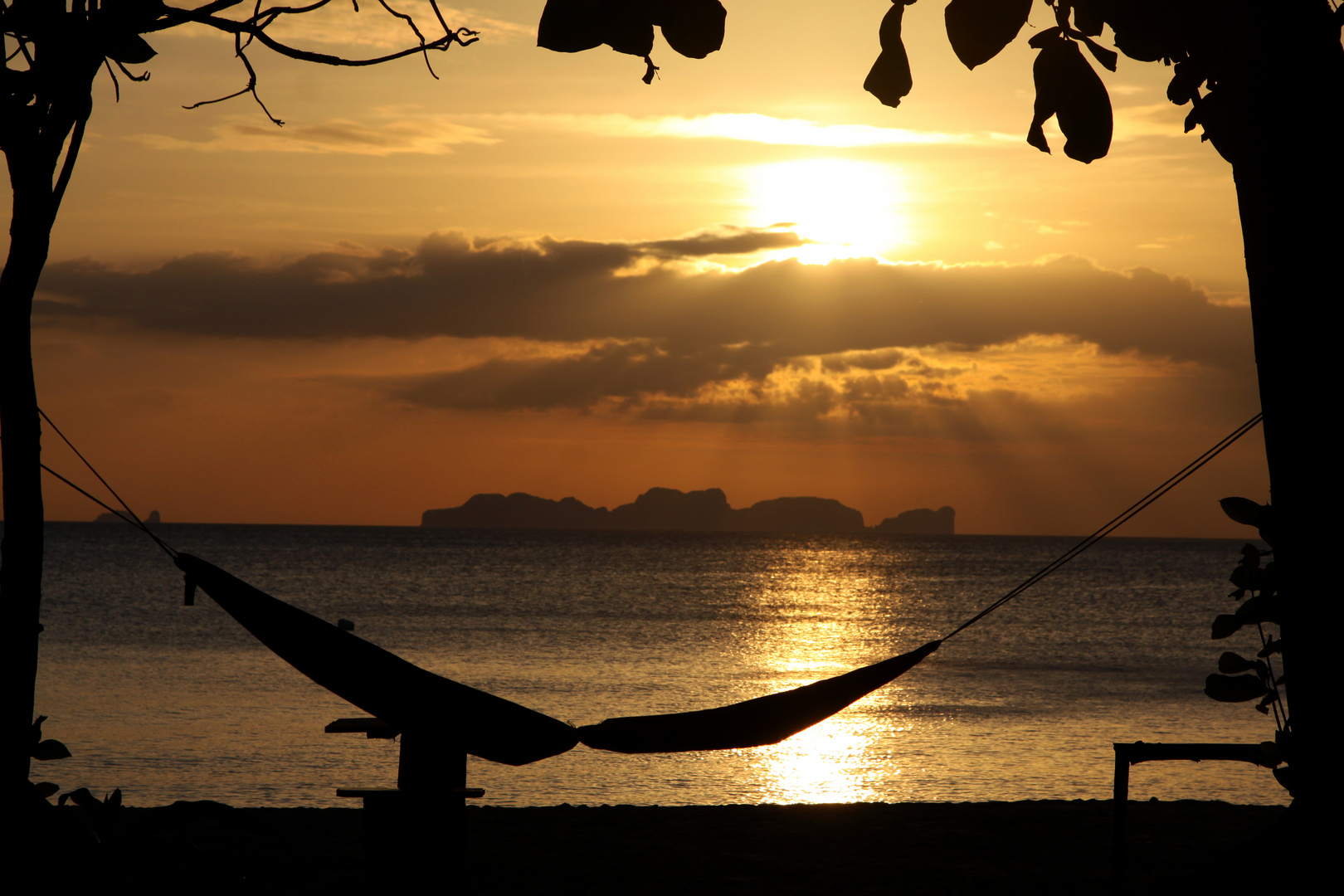 Sunset over Ko Phi Phi Leh