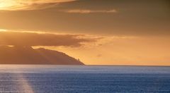 Sunset over La Gomera - Sonnenuntergang ueber La Gomera