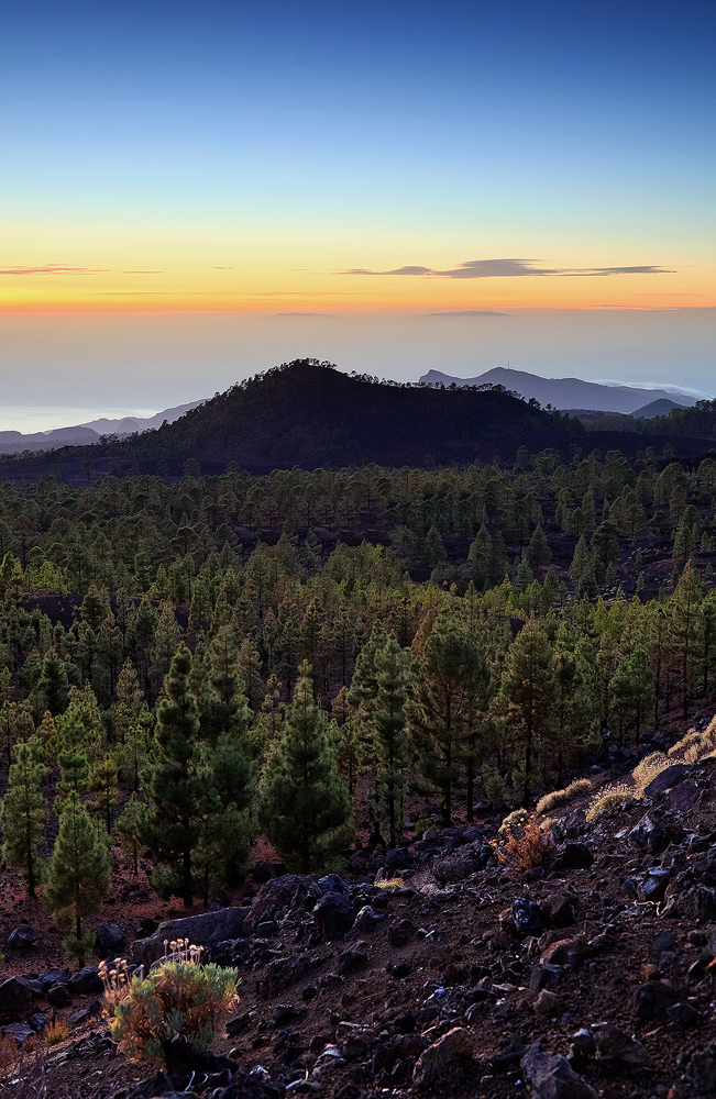 [ ... sunset over la palma ]