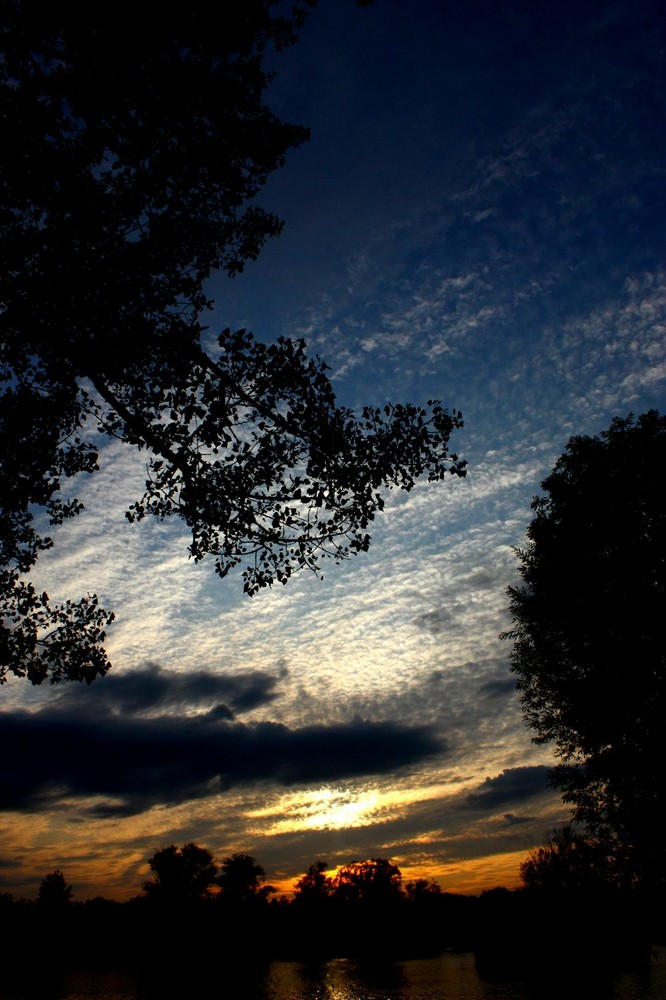 Sunset over Lake von Rhombendodekaeder 