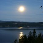 Sunset over Lake Okanogan