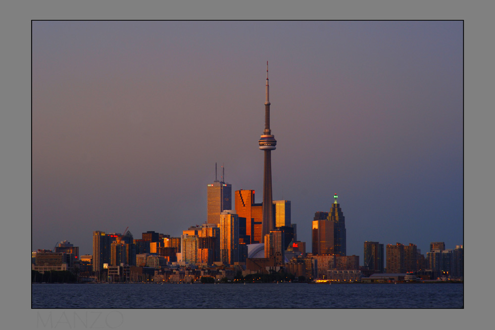 Sunset over Lake Ontario