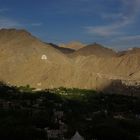 sunset over Leh