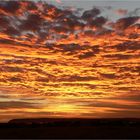 ** Sunset over Lipton Cove **