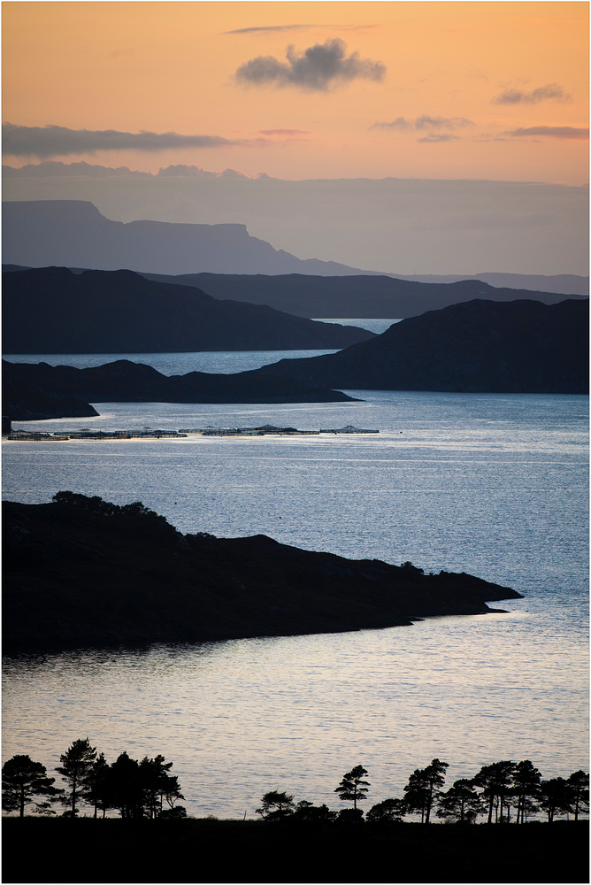 [ Sunset over Loch Torridon ]