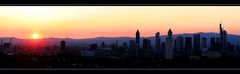 Sunset over Mainhatten