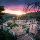 Sunset over Moustiers-Sainte-Marie (V2)