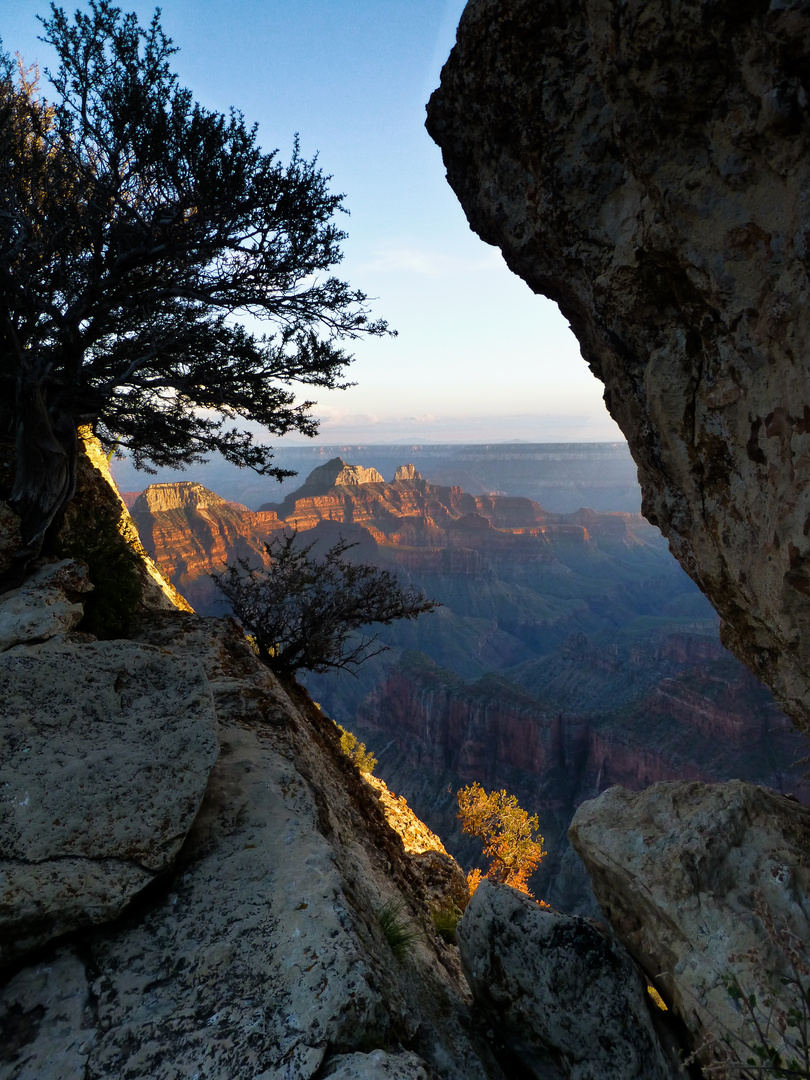 Sunset over North Rim