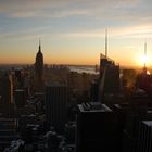 Sunset over NYC