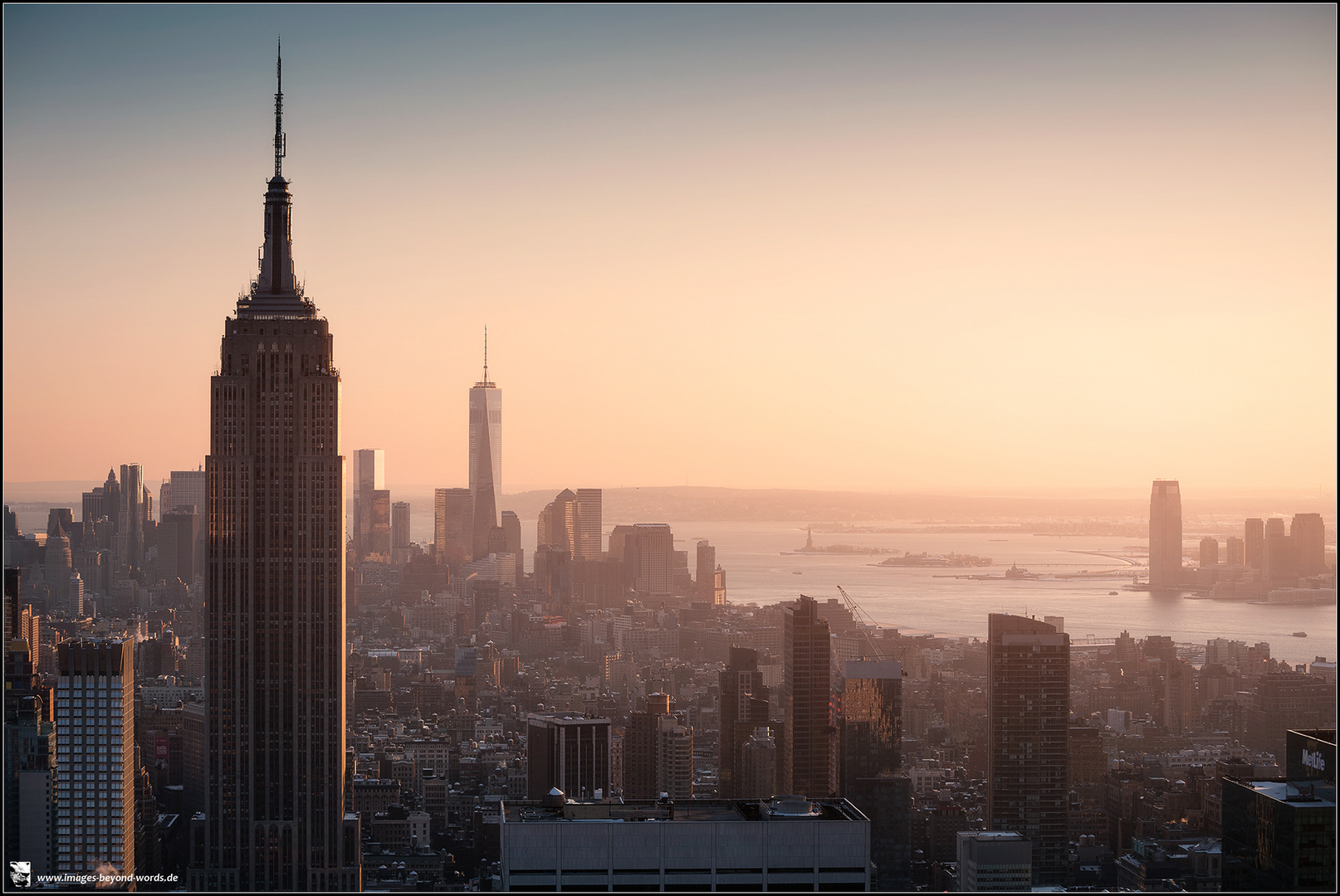 Sunset over NYC