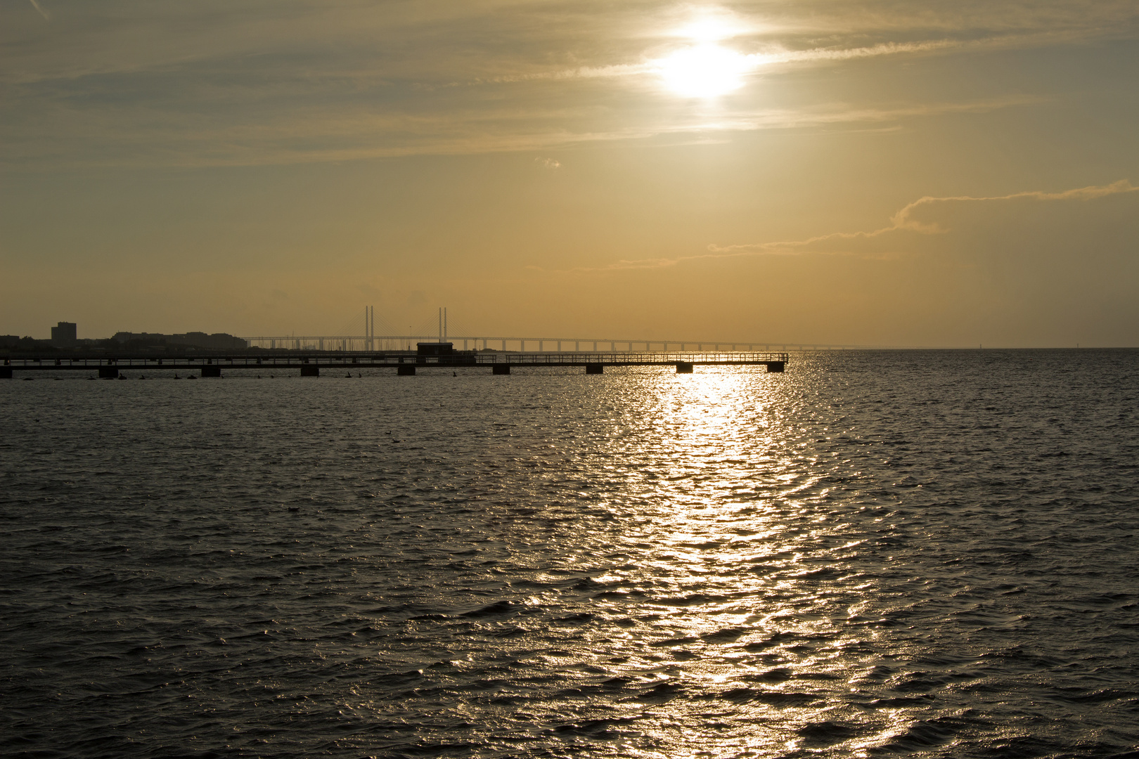 Sunset over Öresund