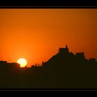 Sunset over Olympos