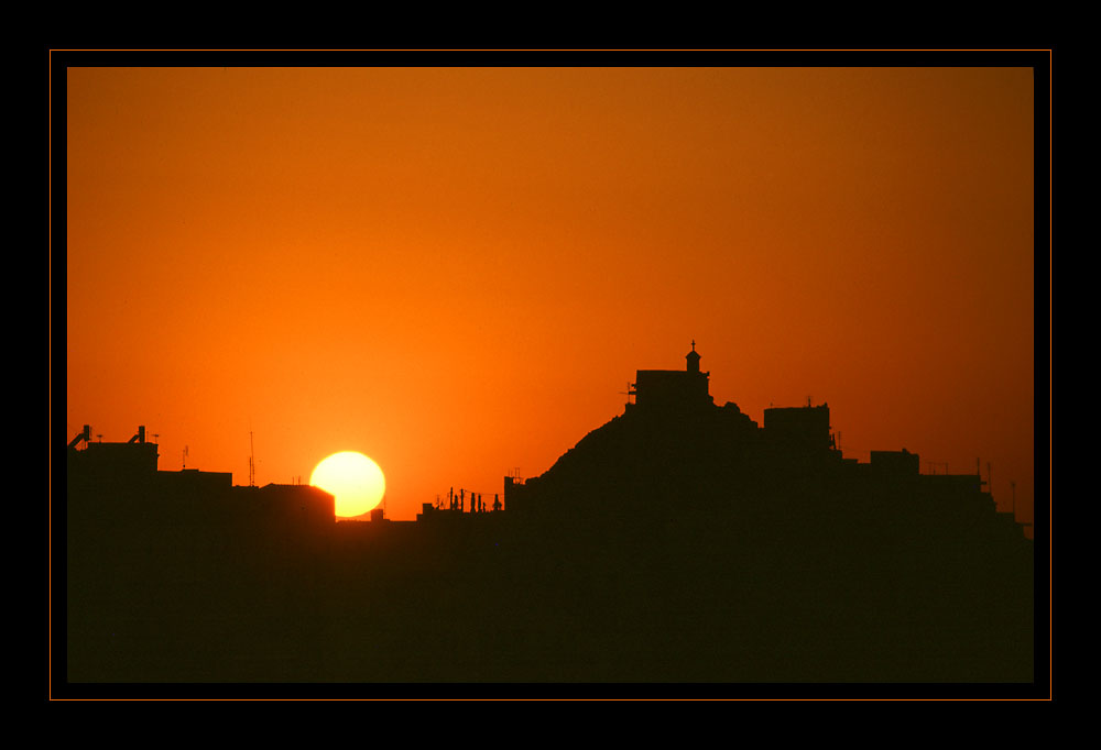 Sunset over Olympos