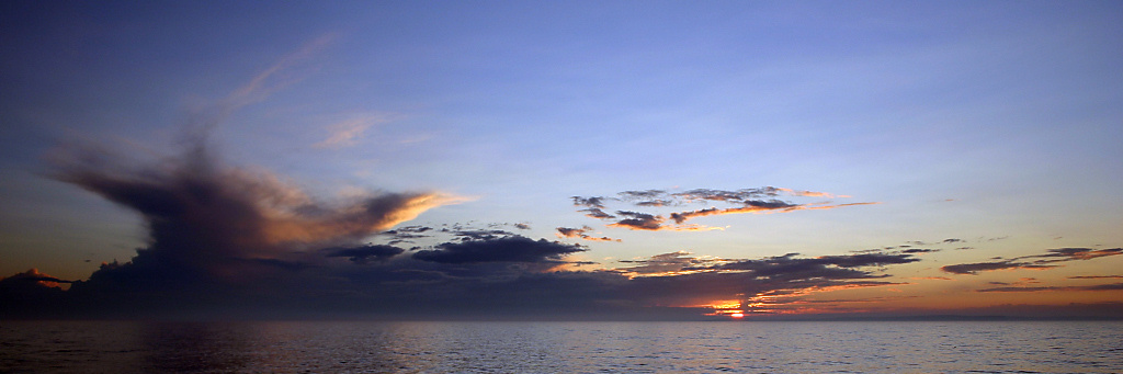 Sunset over Orkney