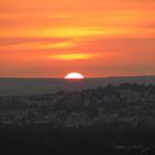 Sunset over Paris