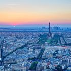 Sunset over Paris