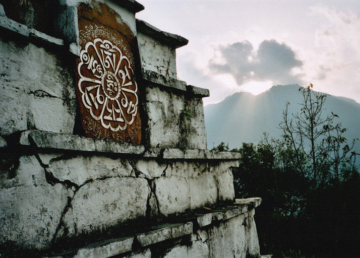 Sunset over Pemayangtse (Sikkim)