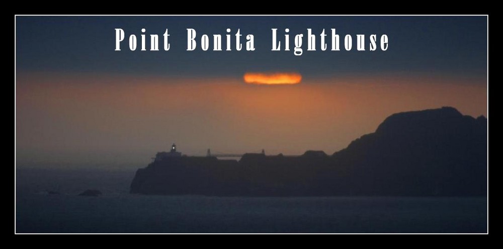 sunset over Point Bonita