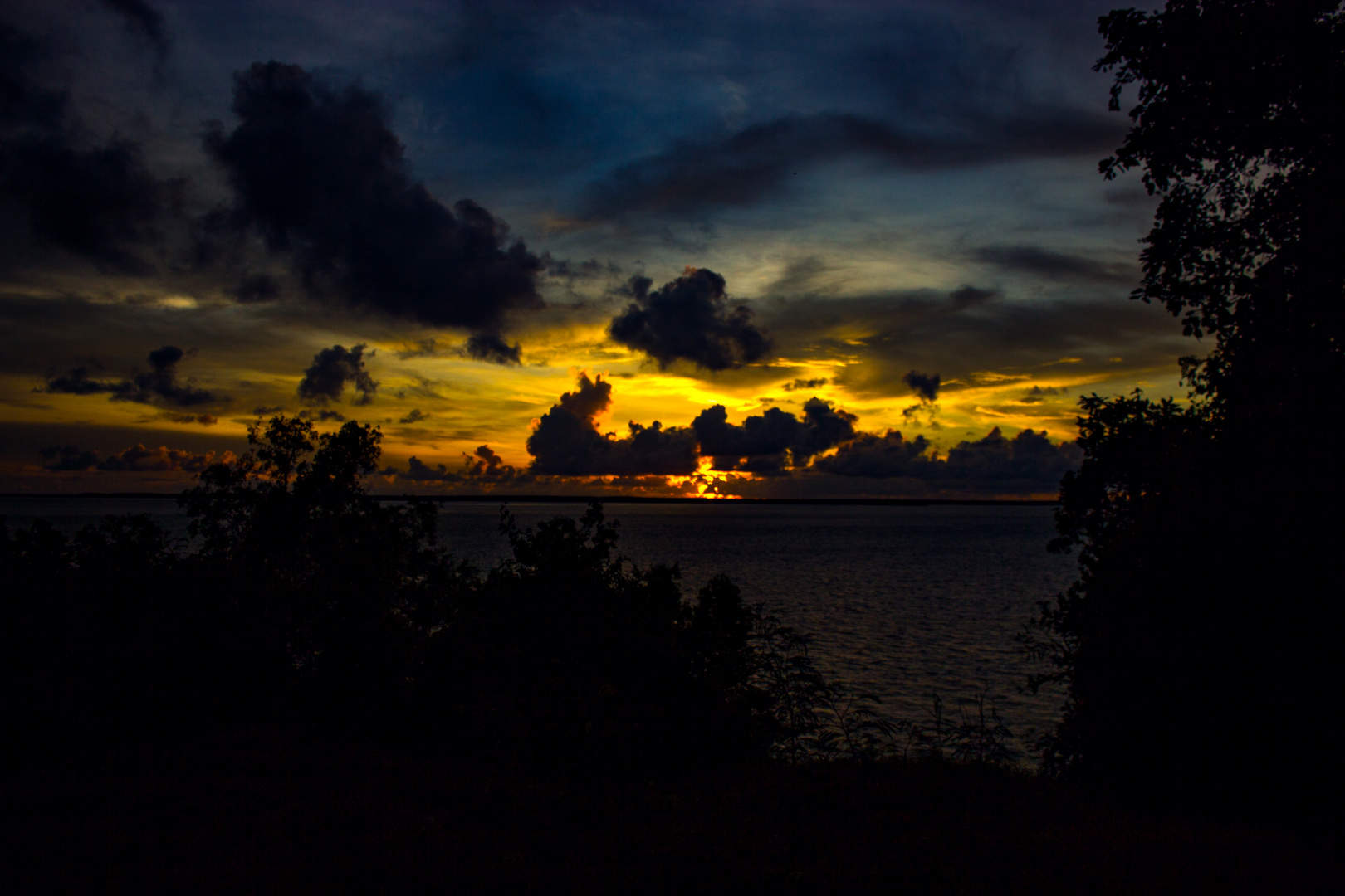 Sunset over Port Darwin