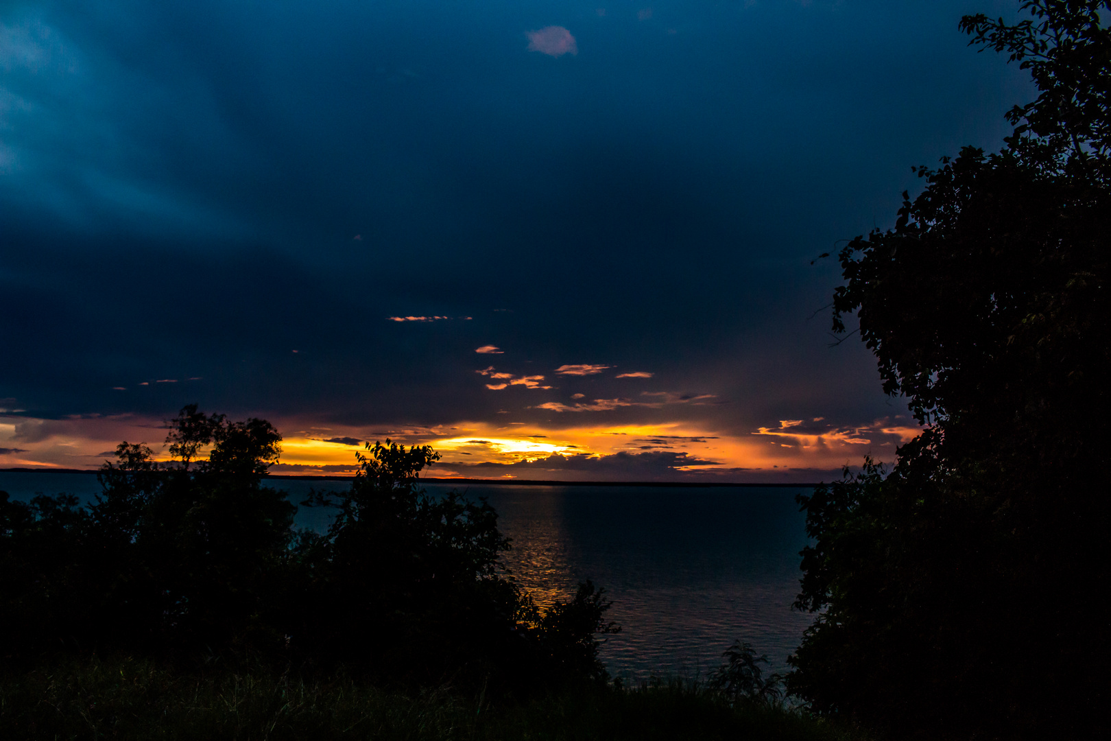 Sunset over Port Darwin