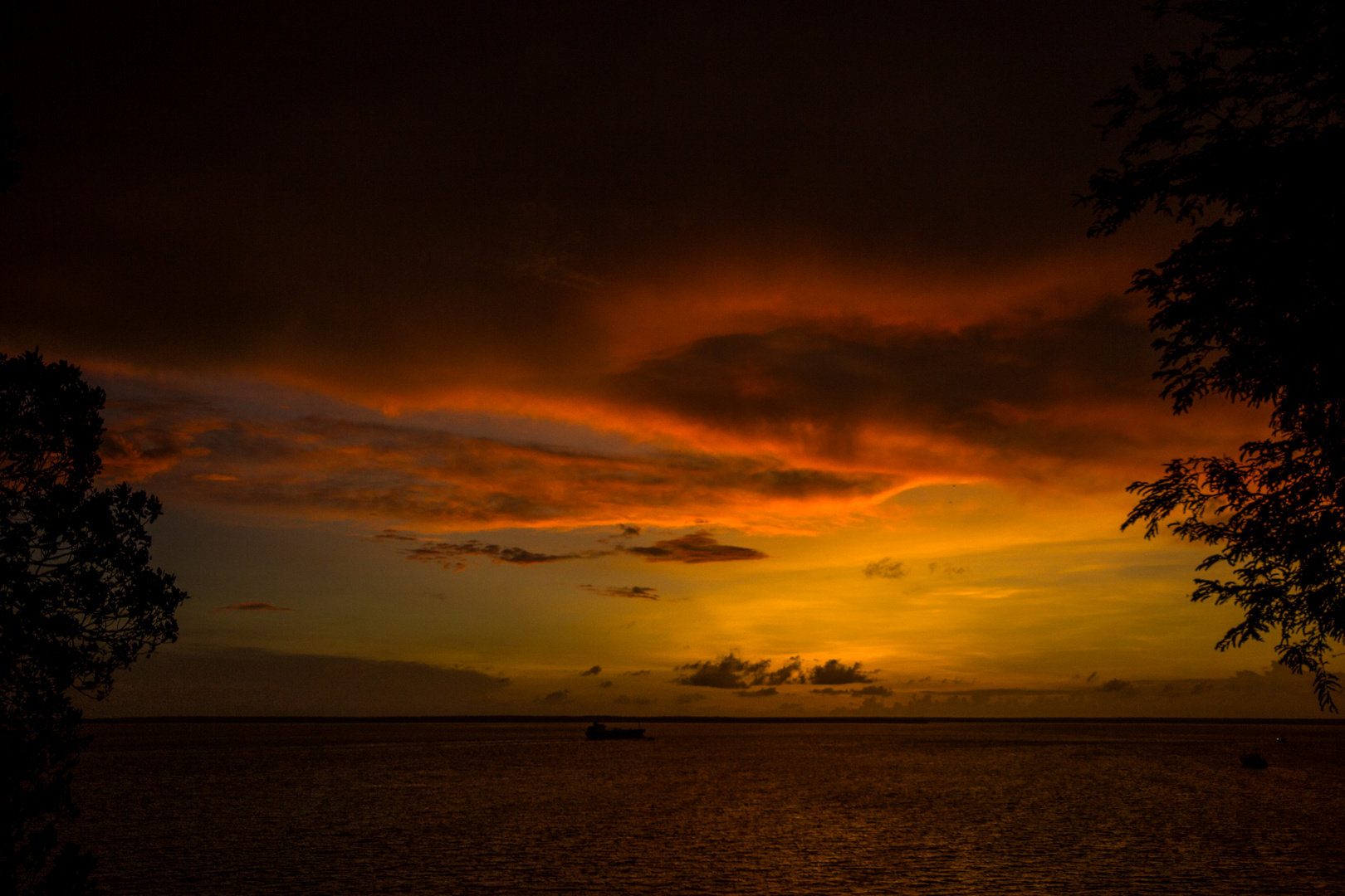 Sunset over Port Darwin I