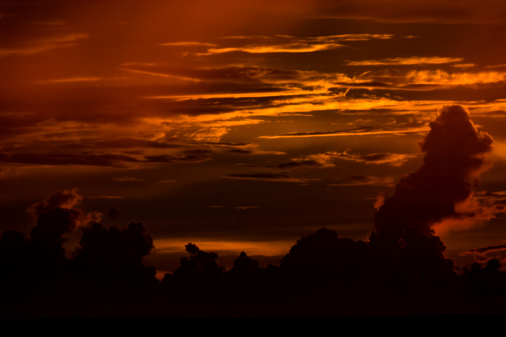 Sunset over Port Darwin III