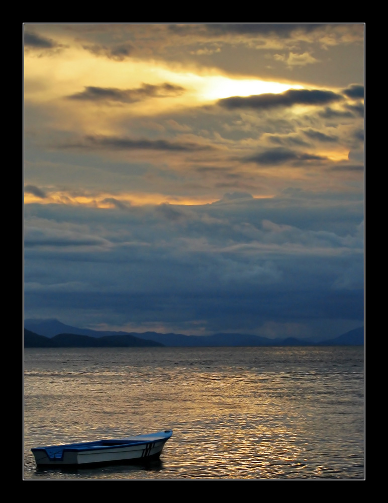 Sunset over Puntarenas