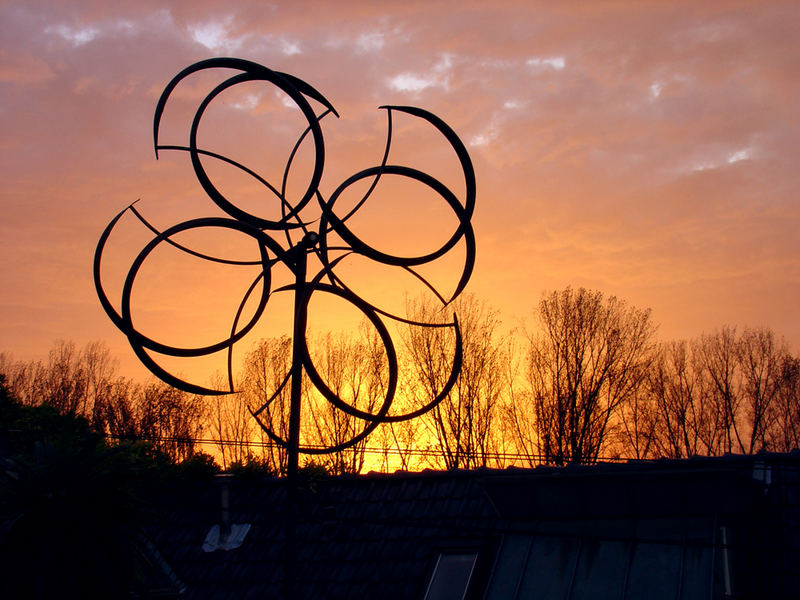 Sunset Over Rhine River