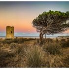 -= sunset over sardinia =-