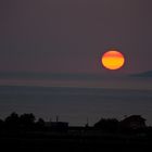 Sunset over sciacca Sicily