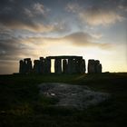 Sunset over Stonhenge