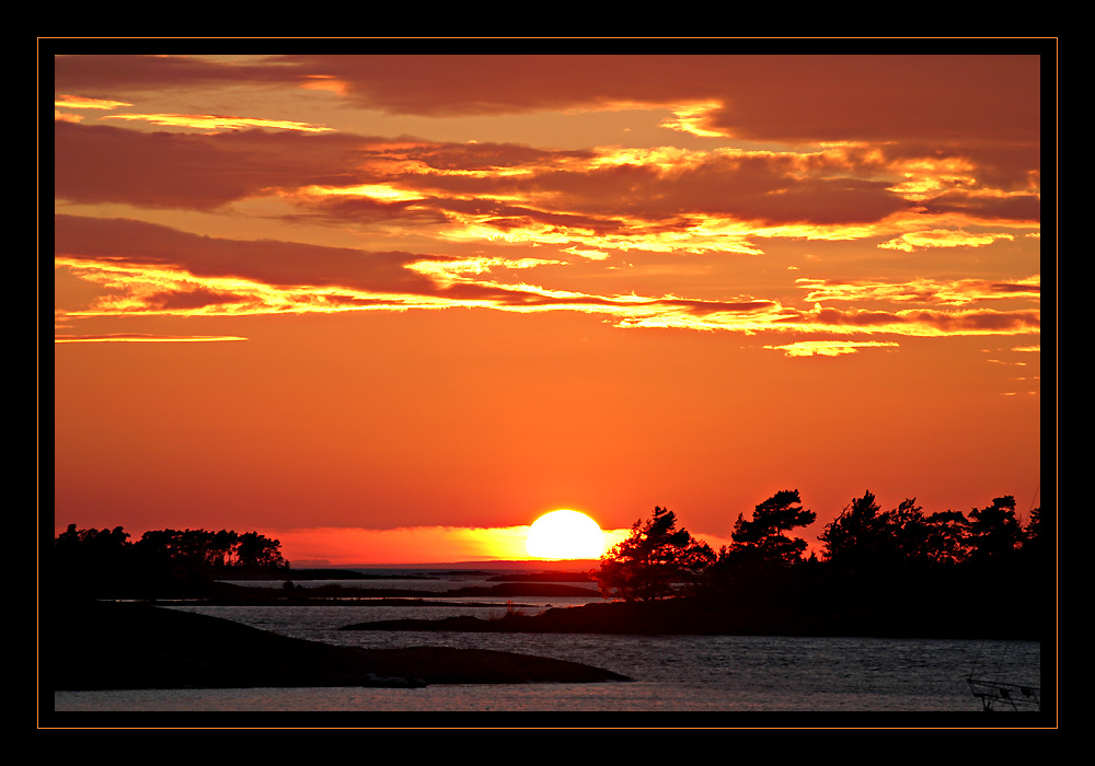 Sunset Over Sweden